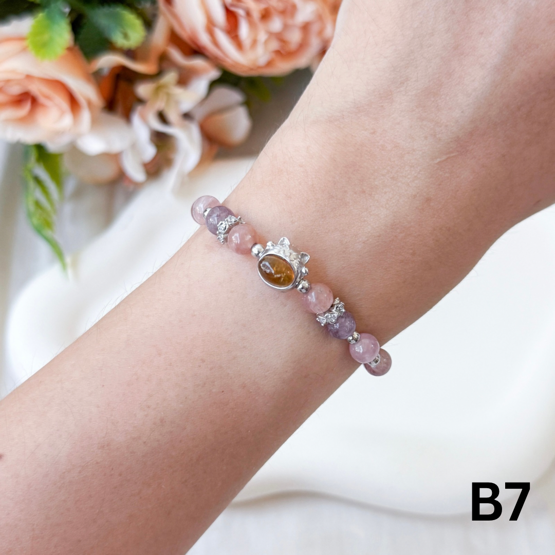 Tourmaline Fumao x Coral Spinel Series