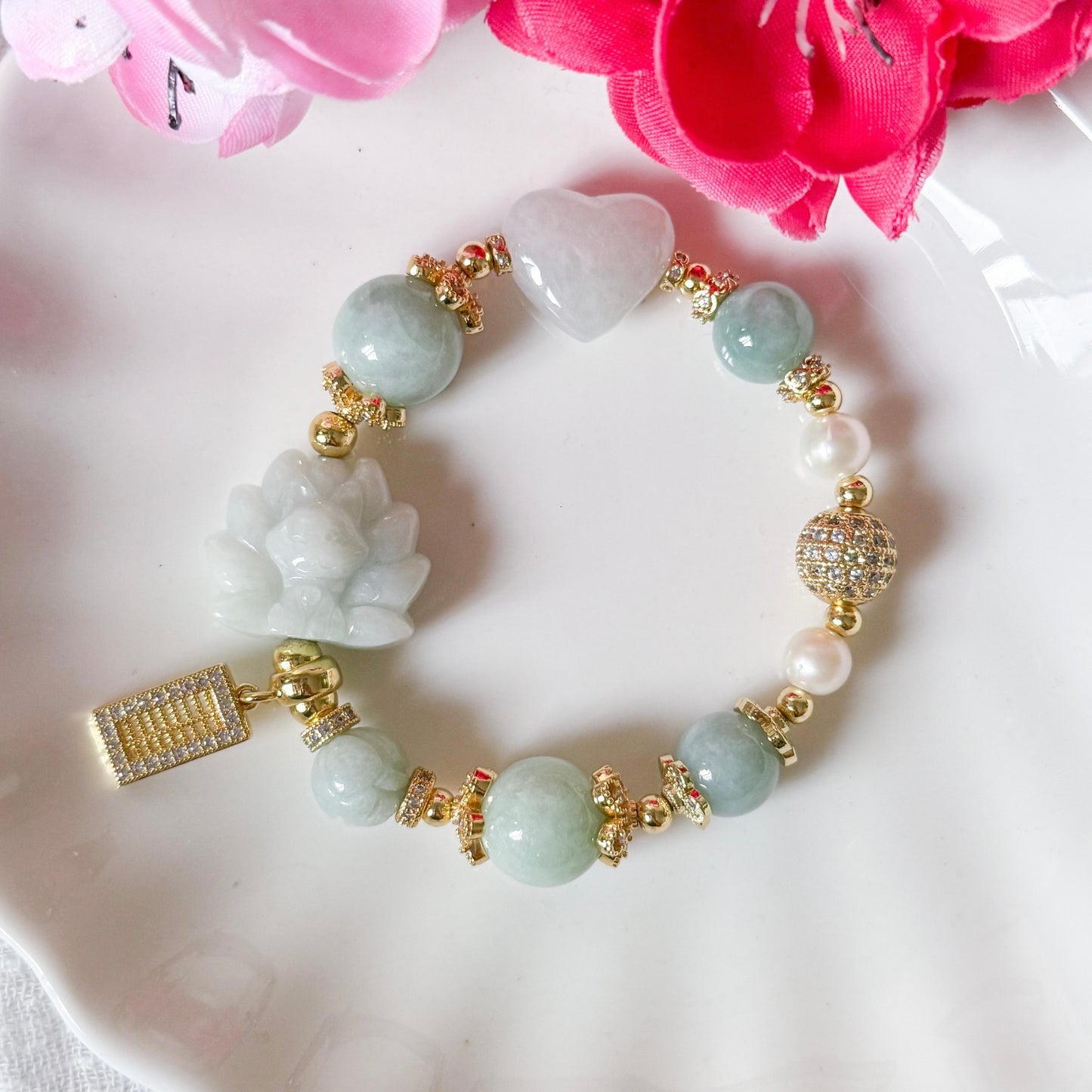 Fabled Fortune | Jade 9-Tail Fox