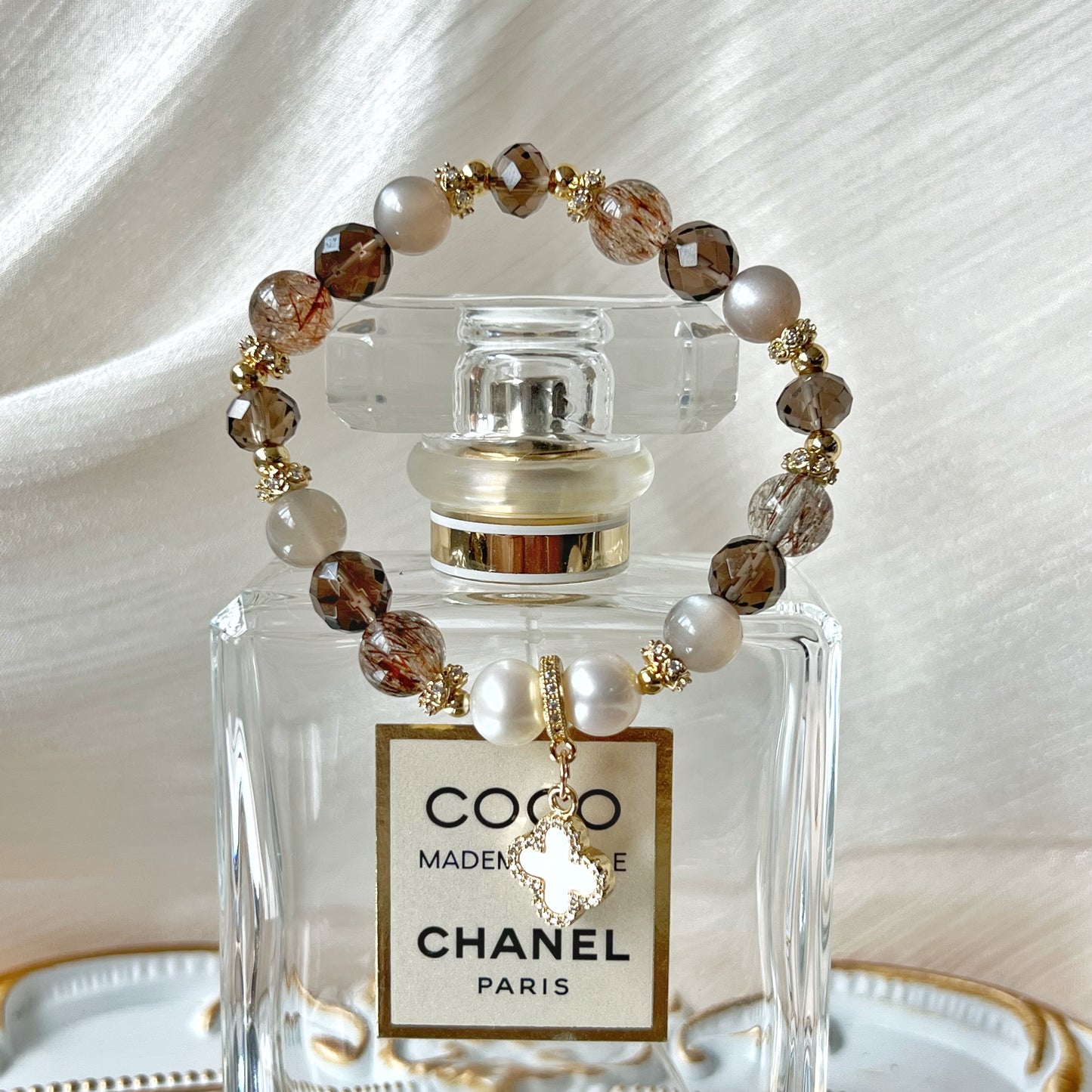 Dainty Dusk (Dark theme) Crystal Bracelet