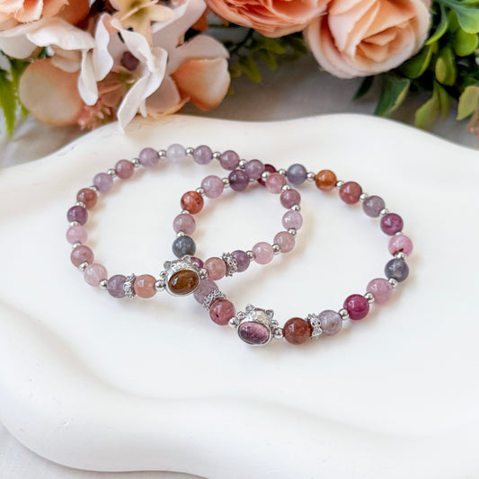 Tourmaline Fumao x Coral Spinel Series