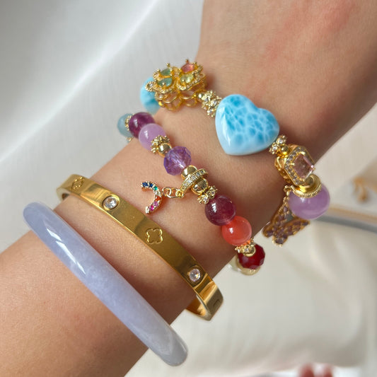Lucky Clover Bangle *instock
