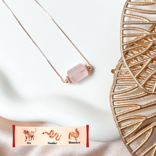 2025 Zodiac Necklace: Ox, Snake, Rooster
