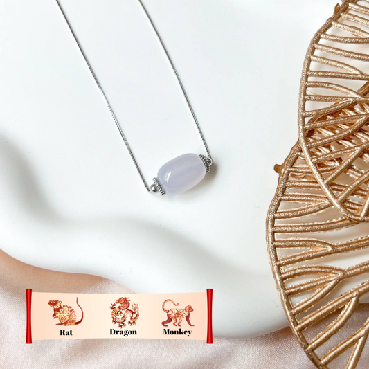 2025 Zodiac Necklace: Rat, Dragon, Monkey