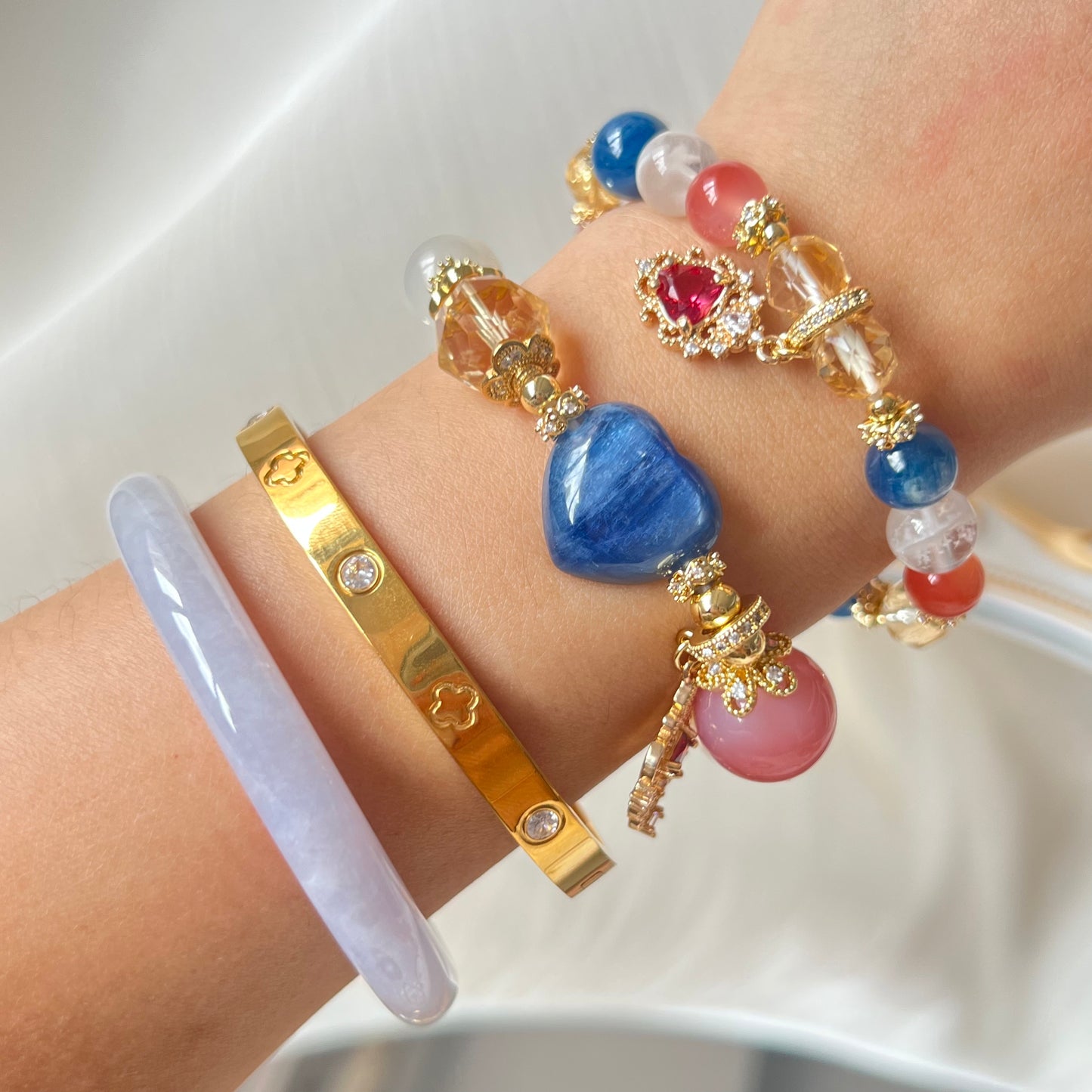 Lucky Clover Bangle *instock