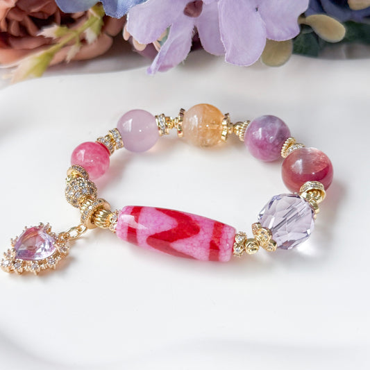 Tiger Tooth Dzi Bracelet