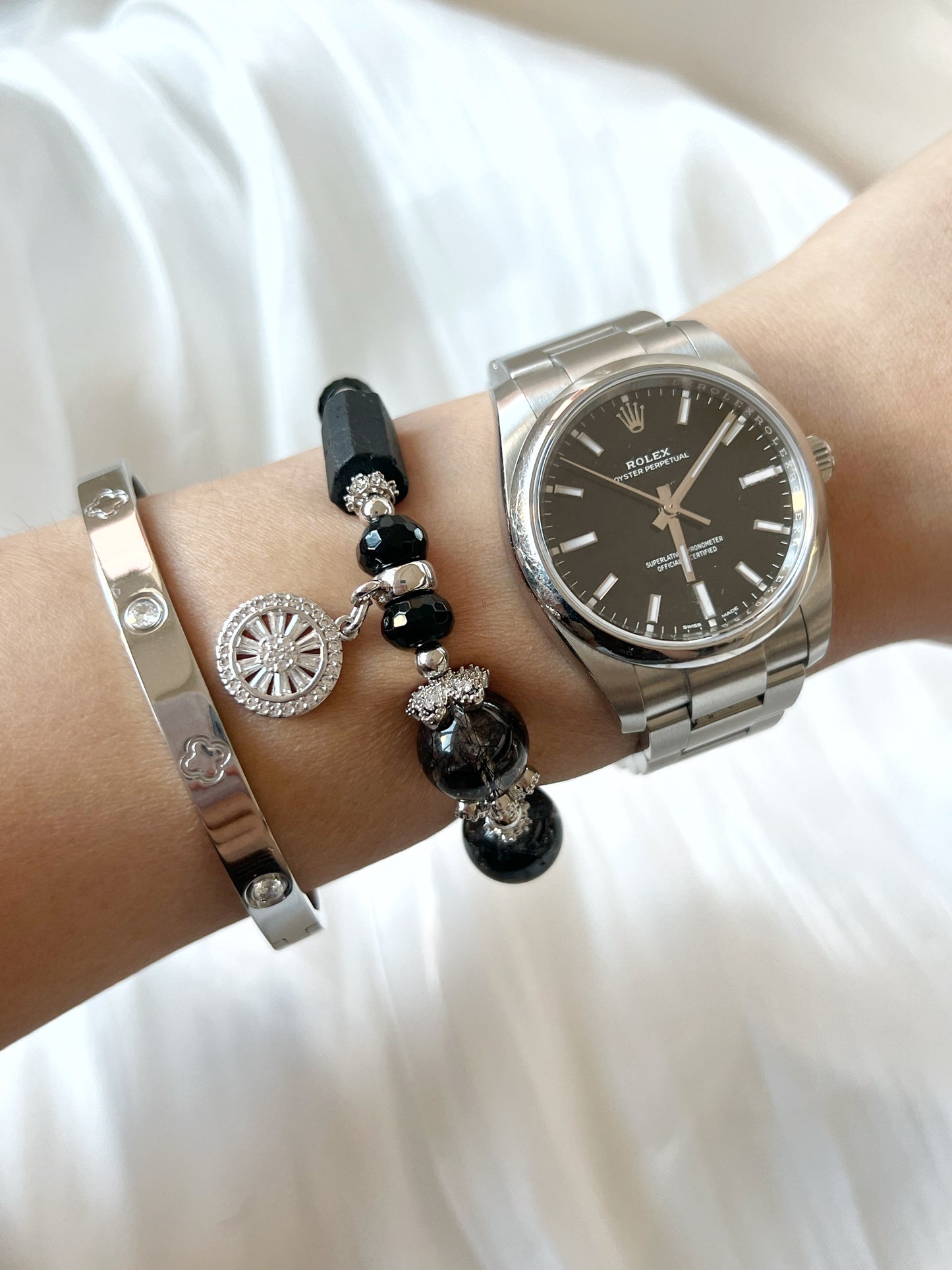 Lucky Clover Bangle *instock