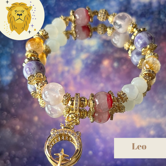 Leo ♌ (July 23 – August 22)- Horoscope Bracelet