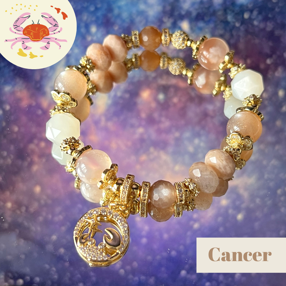 Cancer ♋ (June 21 – July 22)- Horoscope Bracelet