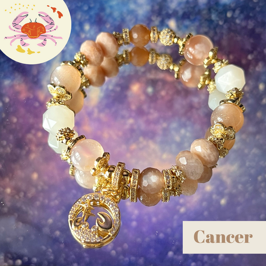 Cancer ♋ (June 21 – July 22)- Horoscope Bracelet