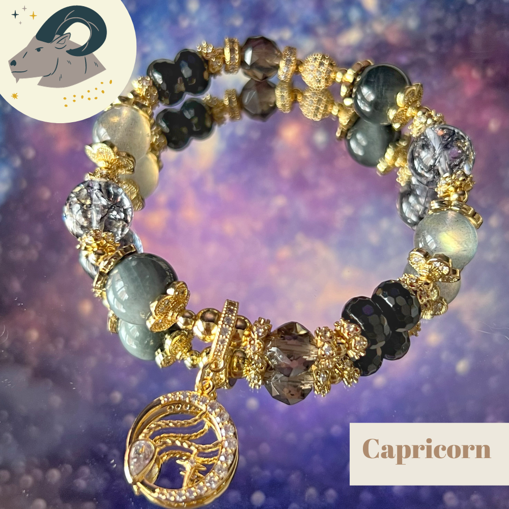 Capricorn ♑ (December 22 – January 19)- Horoscope Bracelet