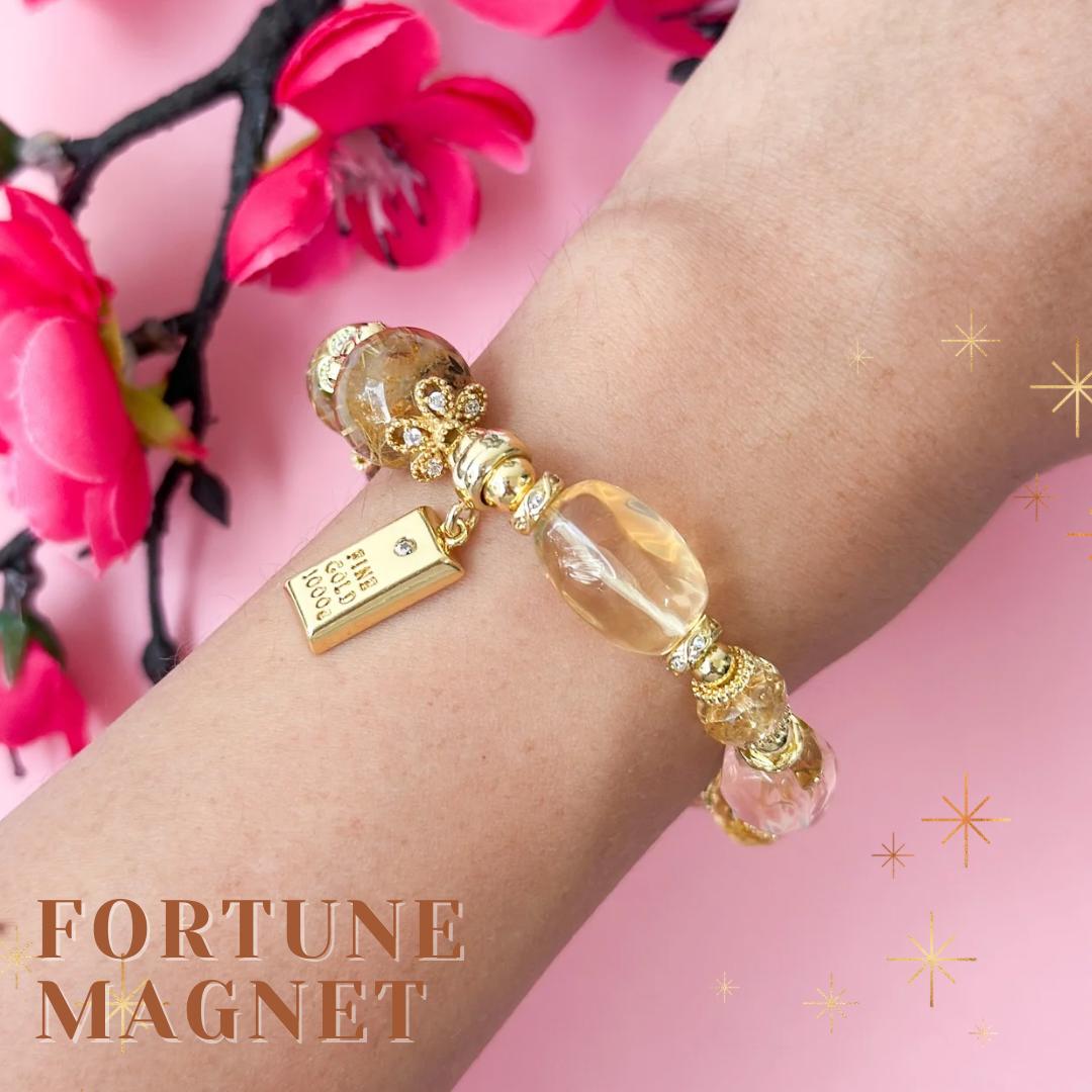 Fortune Magnet Crystal Bracelet | Lunar Collectives