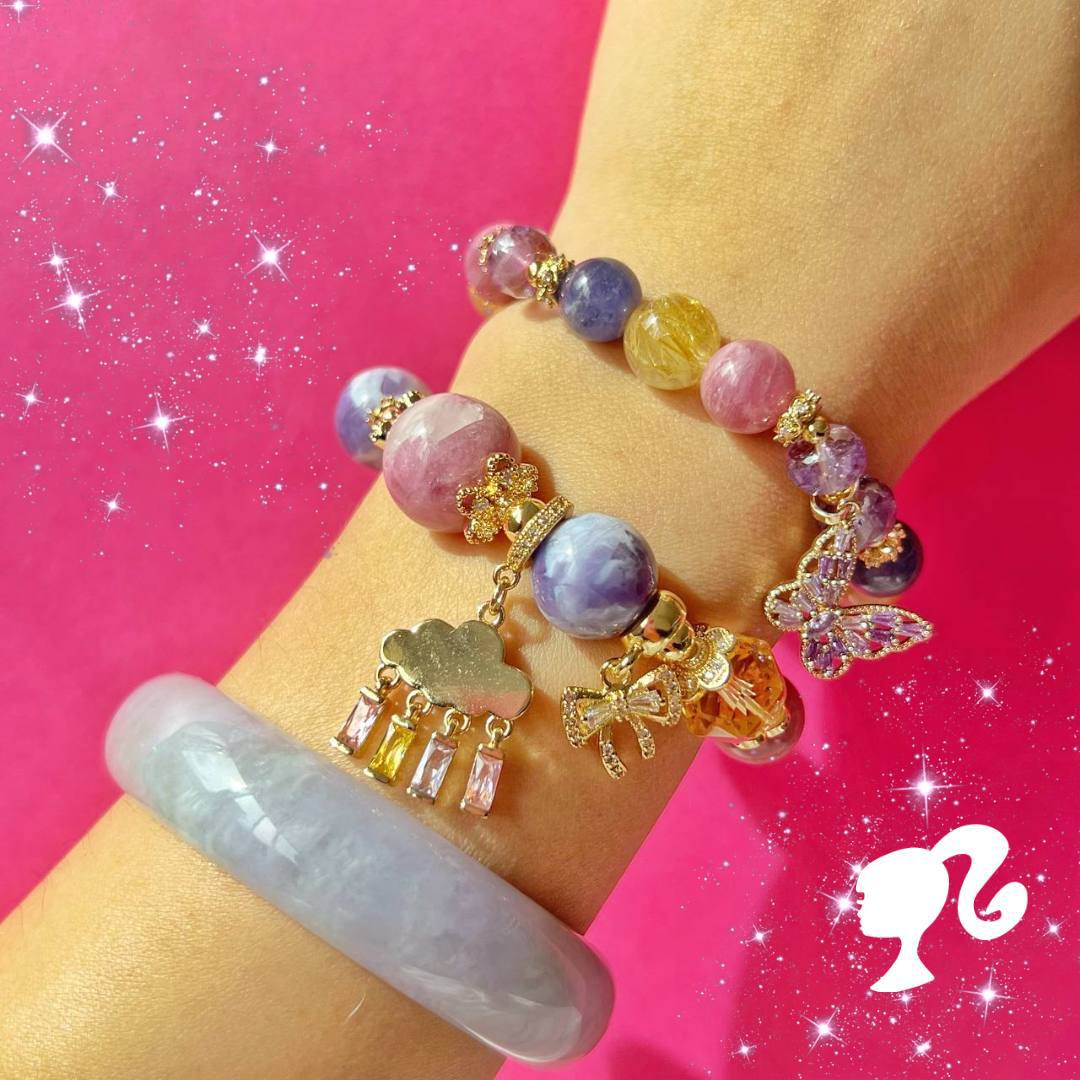 Barbie Crystal Bracelet💖👛💕