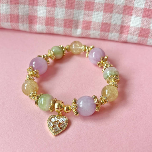 Watermelon Crystal Bracelet