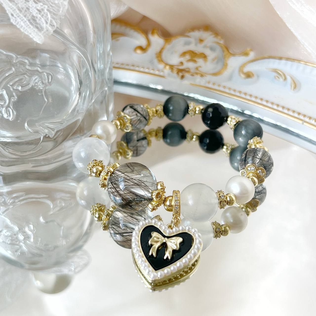 COCO Crystal Bracelet 🖤⚭🎒