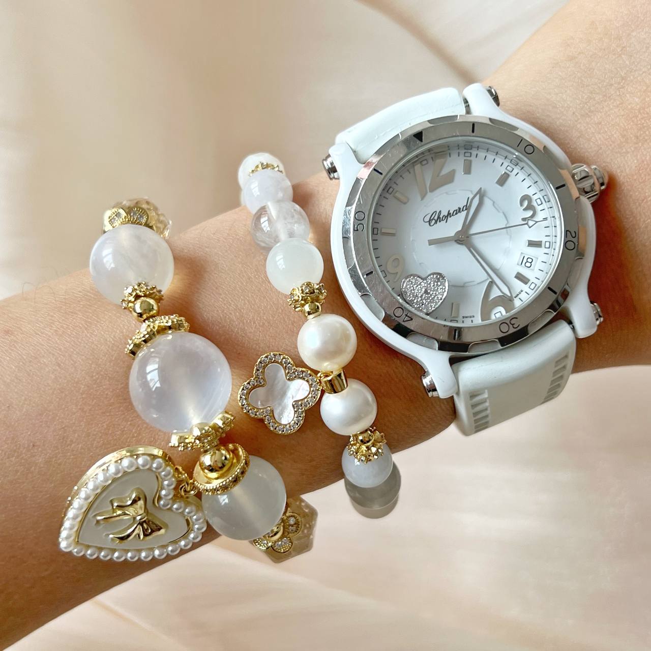 Baby CHANEL Crystal Bracelet 🤍⚭🎒