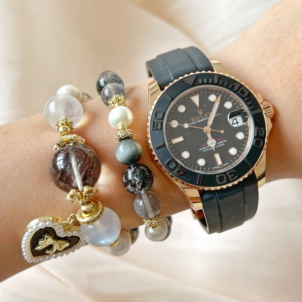 Baby COCO Crystal Bracelet🖤âšðŸŽ’