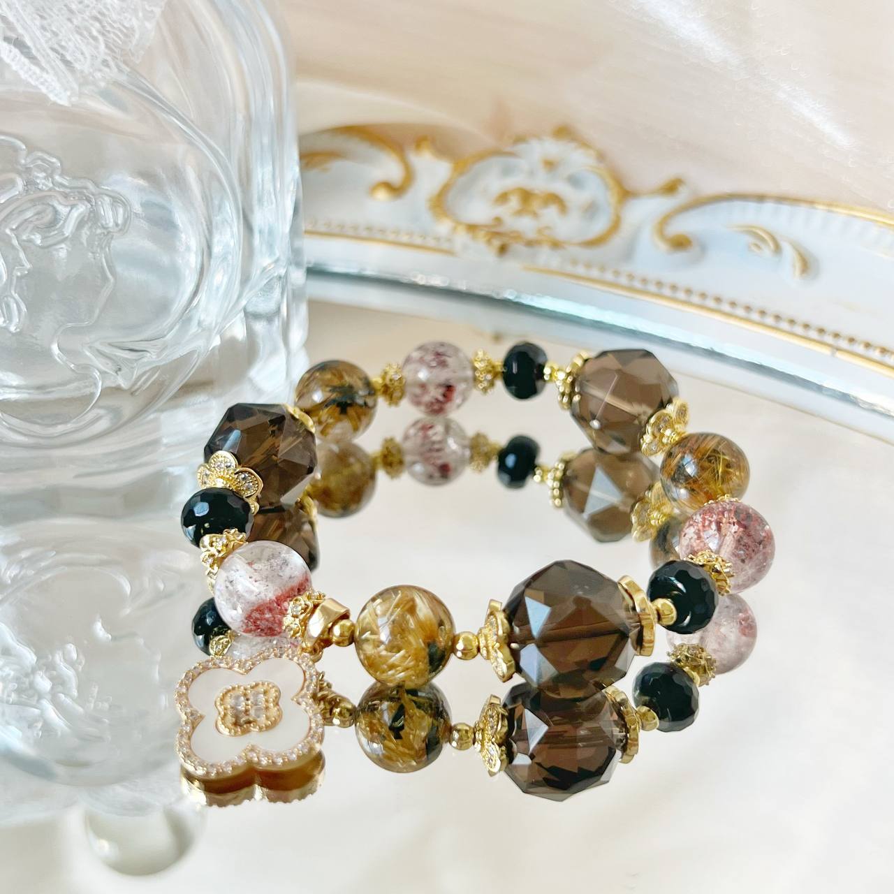 Chantal Crystal Bracelet🖤⚭🎒