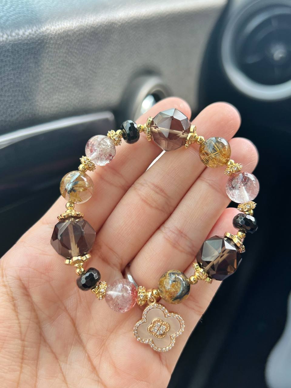 Chantal Crystal Bracelet🖤⚭🎒