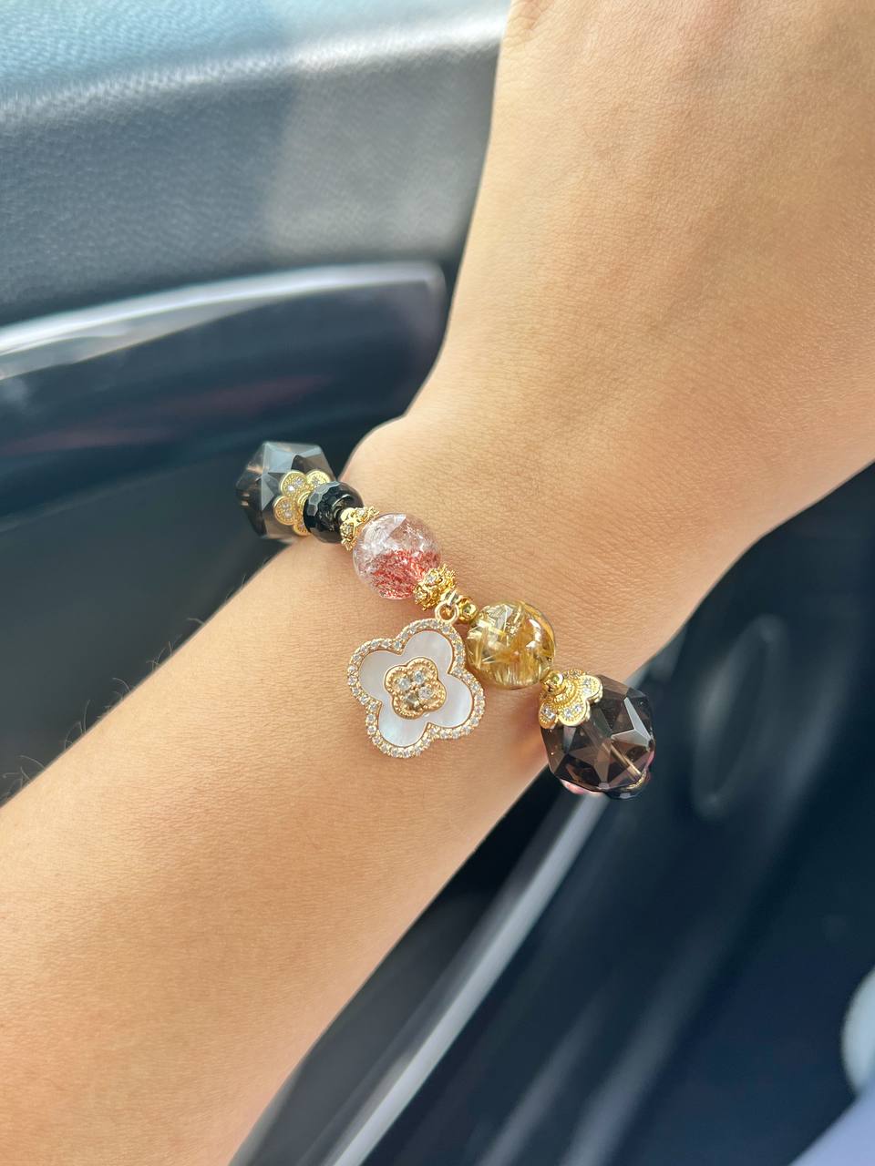 Chantal Crystal Bracelet🖤⚭🎒