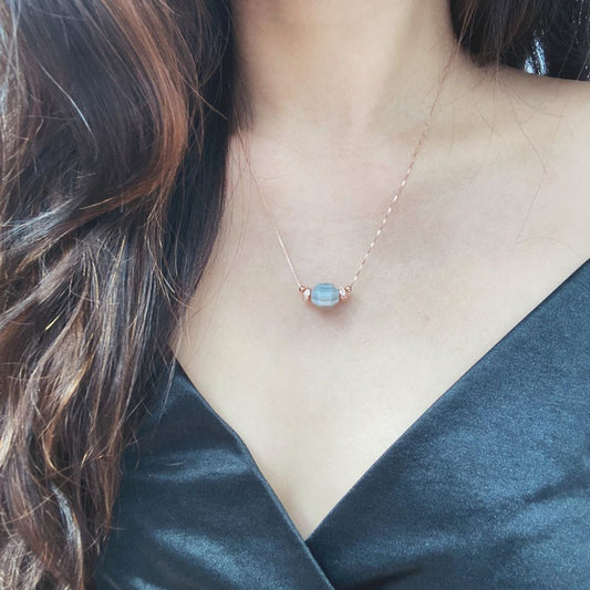 Botswana Agate Solitaire