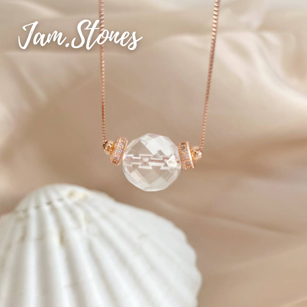 Clear Quartz Solitaire (Healing, Strengthens immune system)