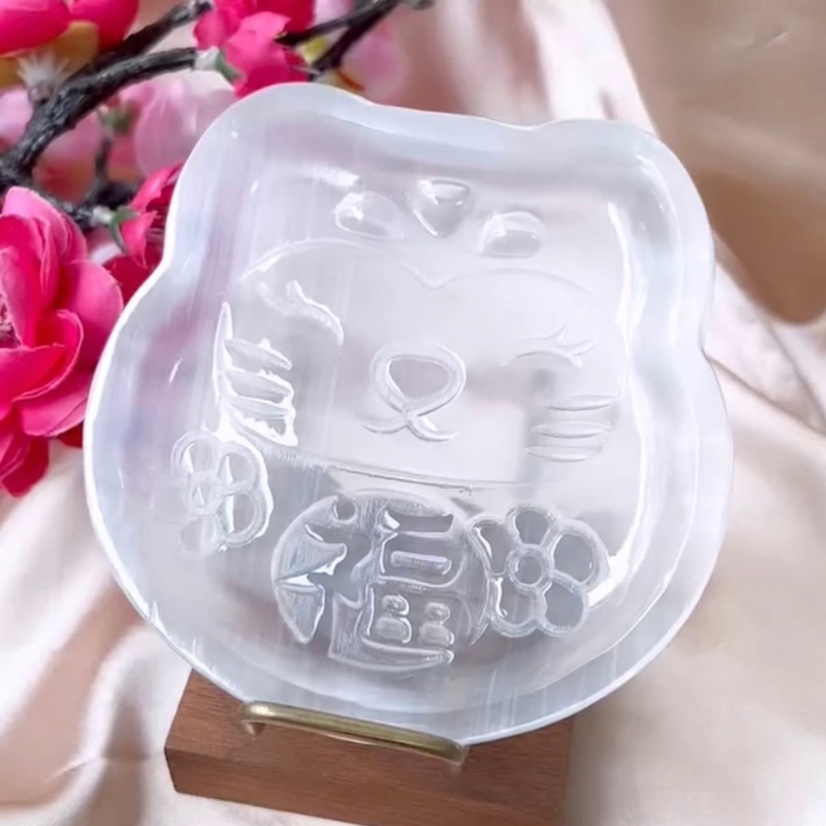 Selenite Fumao Plate