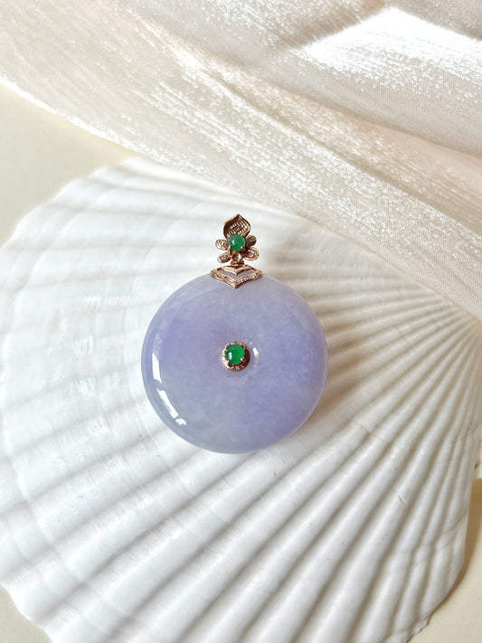 *FINE* Lavender Jade Donut