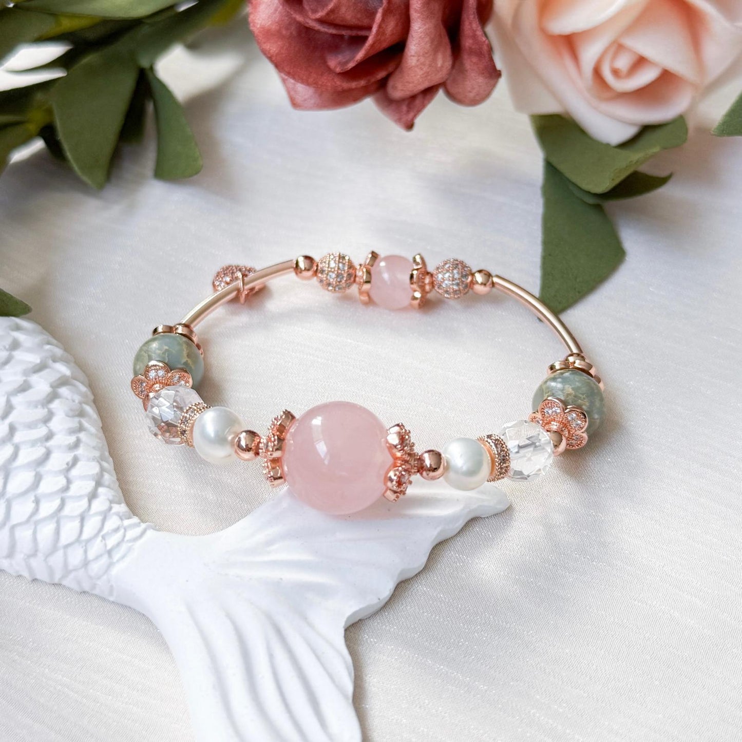 Rose Crystal Bracelet