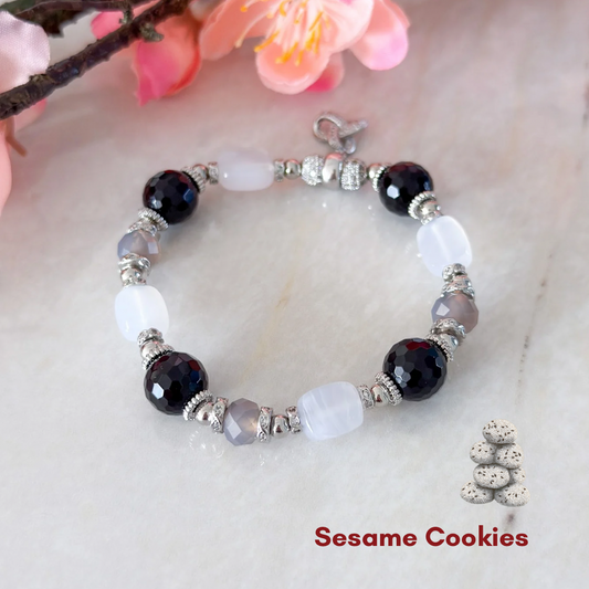 Sesame Cookies Crystal Bracelet | CNY Goodies Collection