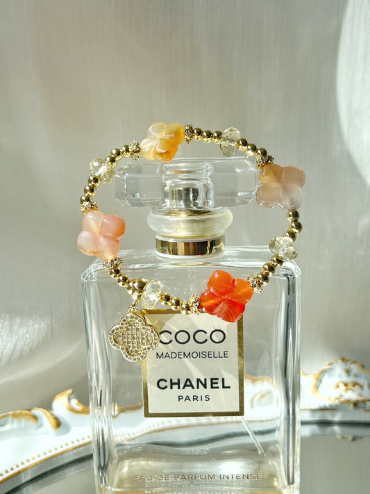 Lucky Clover Crystal Bracelet 🍀