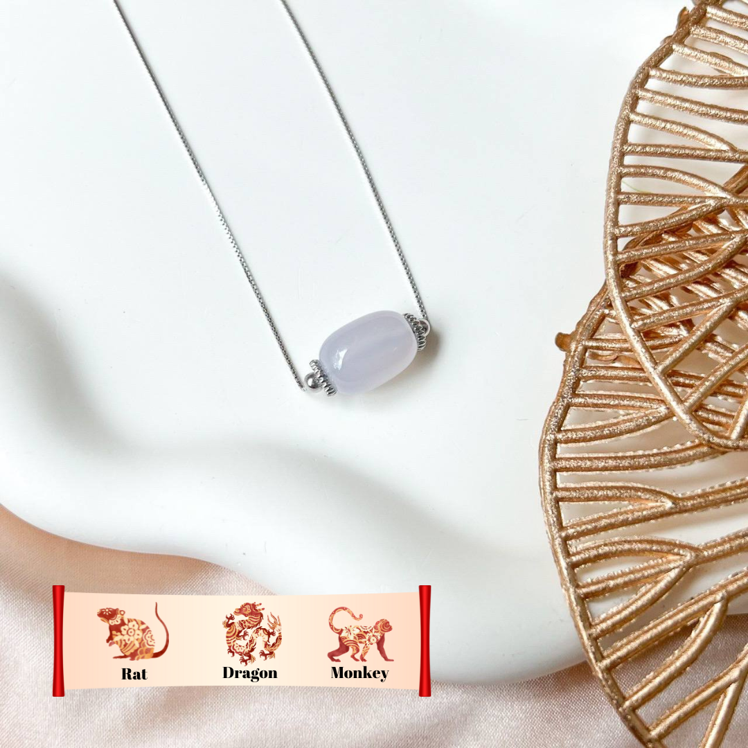 2025 Zodiac Necklace: Rat, Dragon, Monkey
