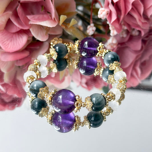 Quinn Crystal Bracelet | Modern Lady Collection