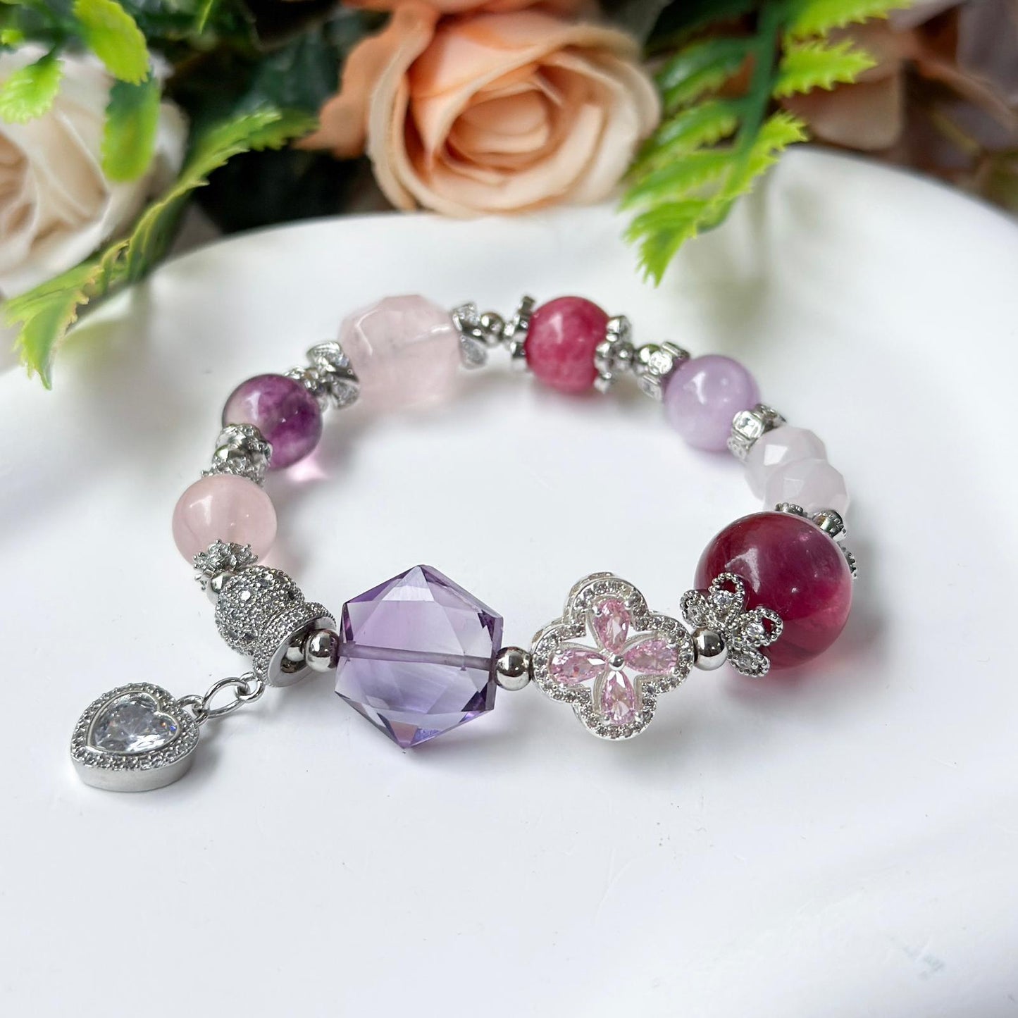 Melody X Kuromi Crystal Bracelet [Sanrio-Inspired]