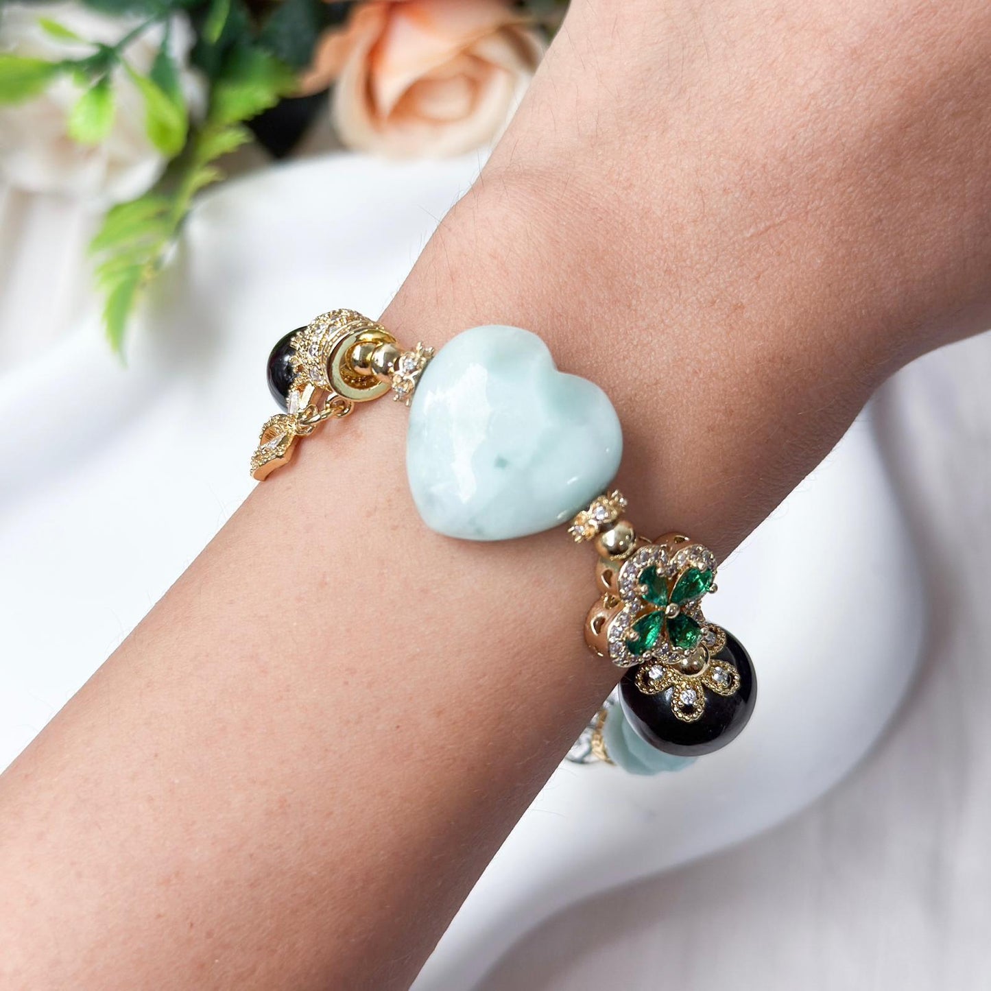 Keroppi Crystal Bracelet [Sanrio-Inspired]