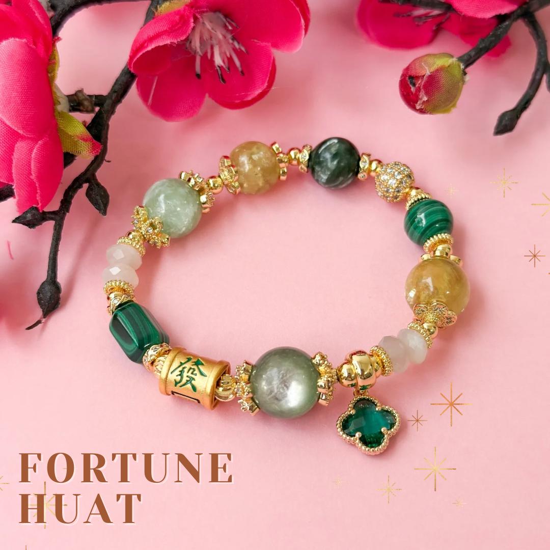Fortune Huat Crystal Bracelet | Lunar Collectives