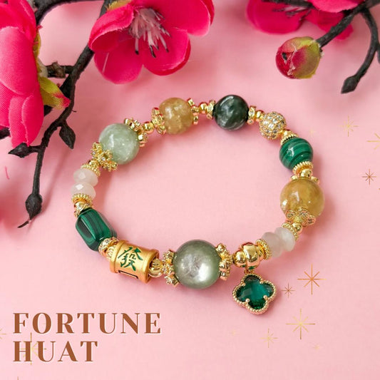 Fortune Huat Crystal Bracelet | Lunar Collectives