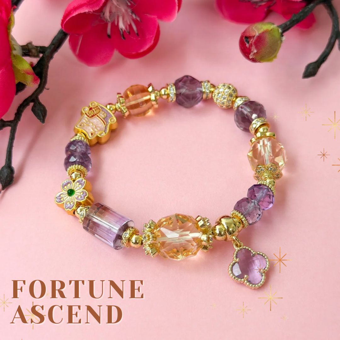 Fortune Ascend Crystal Bracelet | Lunar Collectives