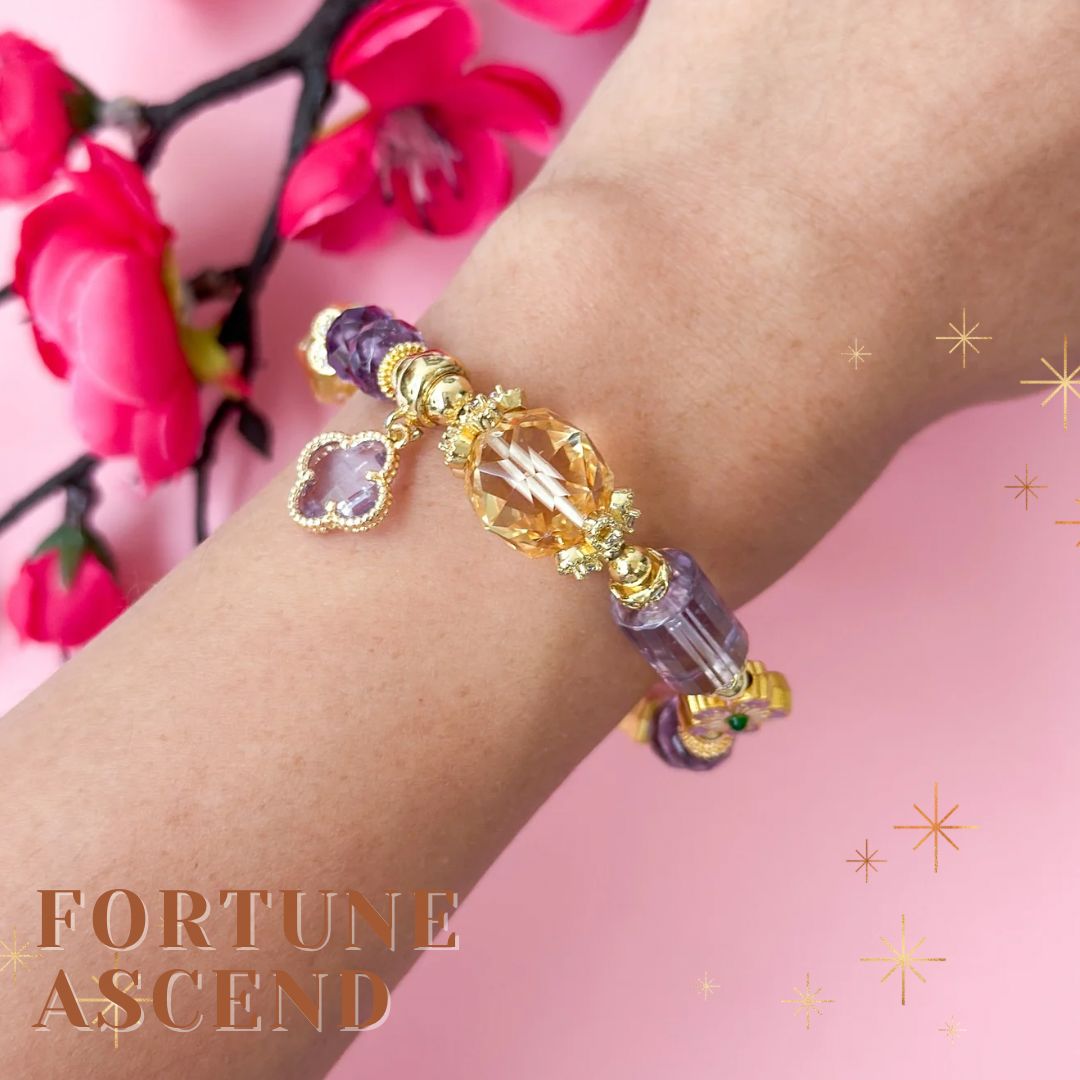 Fortune Ascend Crystal Bracelet | Lunar Collectives