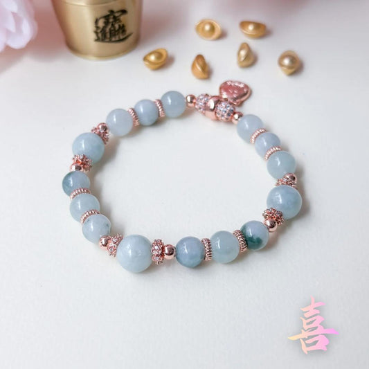 Happiness 喜 Jade Bracelet | Lunar Collectives