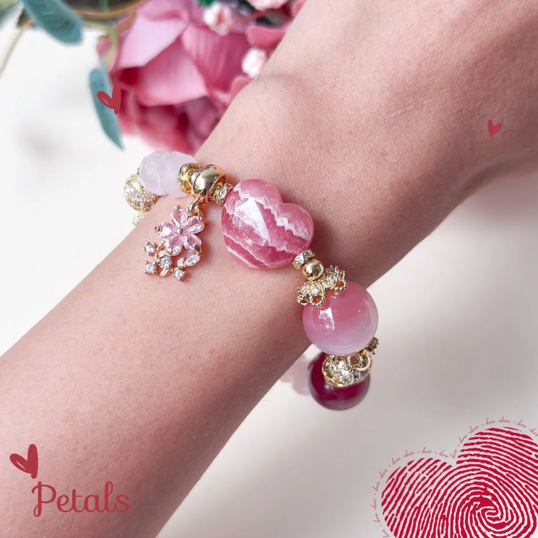 Petals Crystal Bracelet | Eternal Hearts