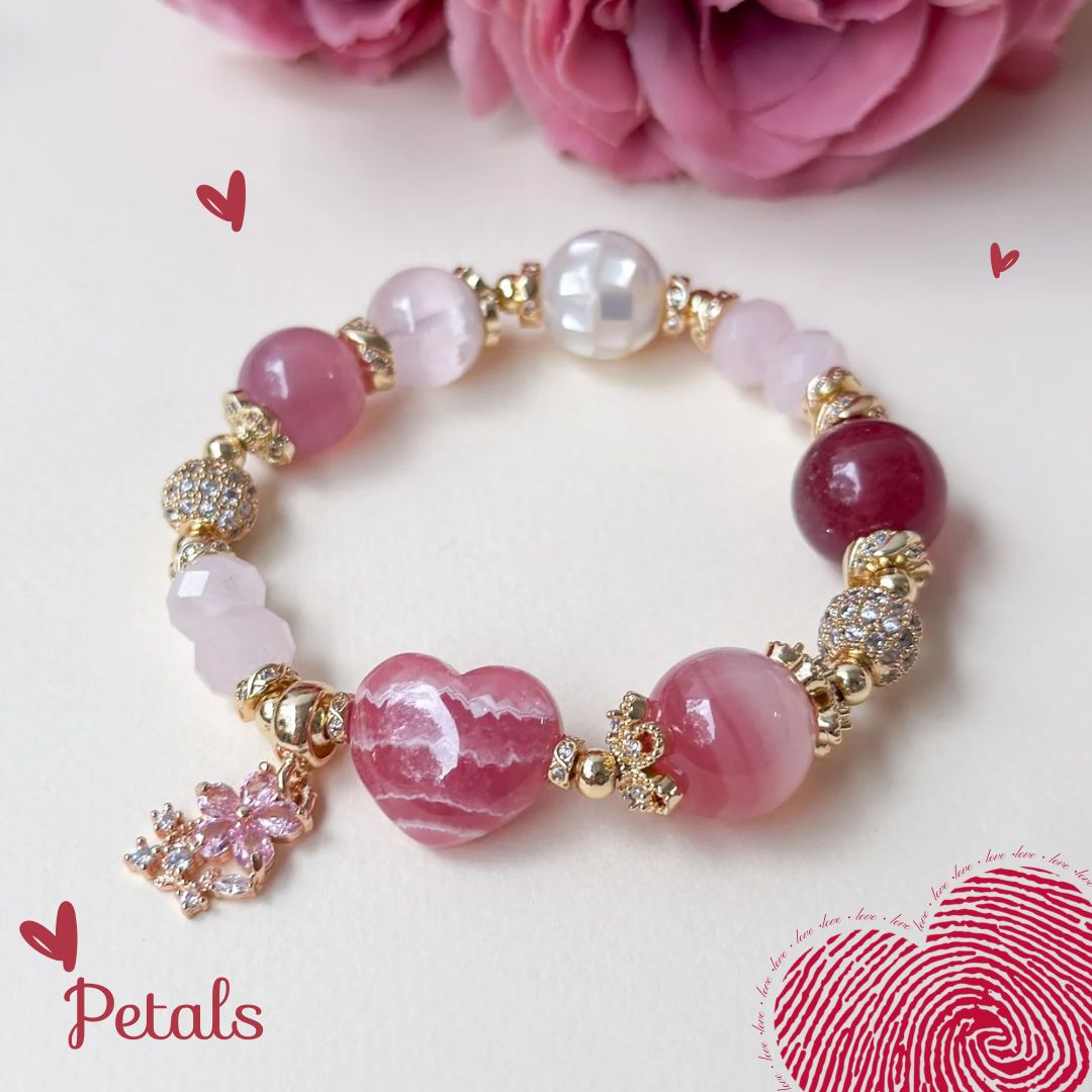 Petals Crystal Bracelet | Eternal Hearts