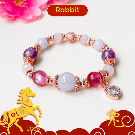 Rabbit v1 - 2026 Zodiac Harmony Bracelet