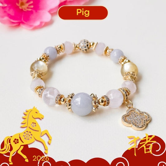 Pig v1 - 2026 Zodiac Harmony Bracelet