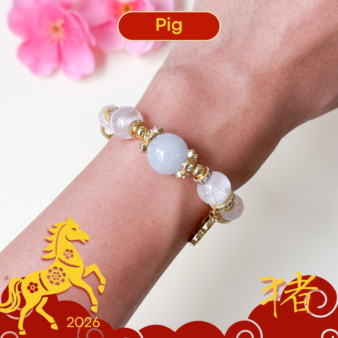 Pig v1 - 2026 Zodiac Harmony Bracelet